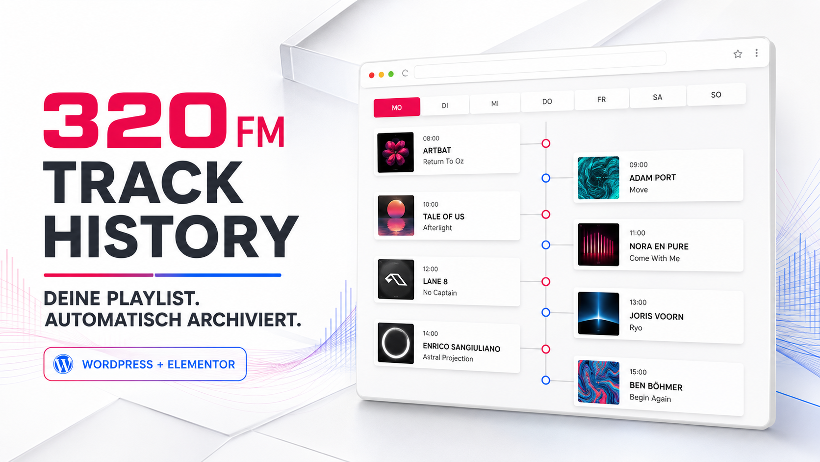 Shoutcast Track History