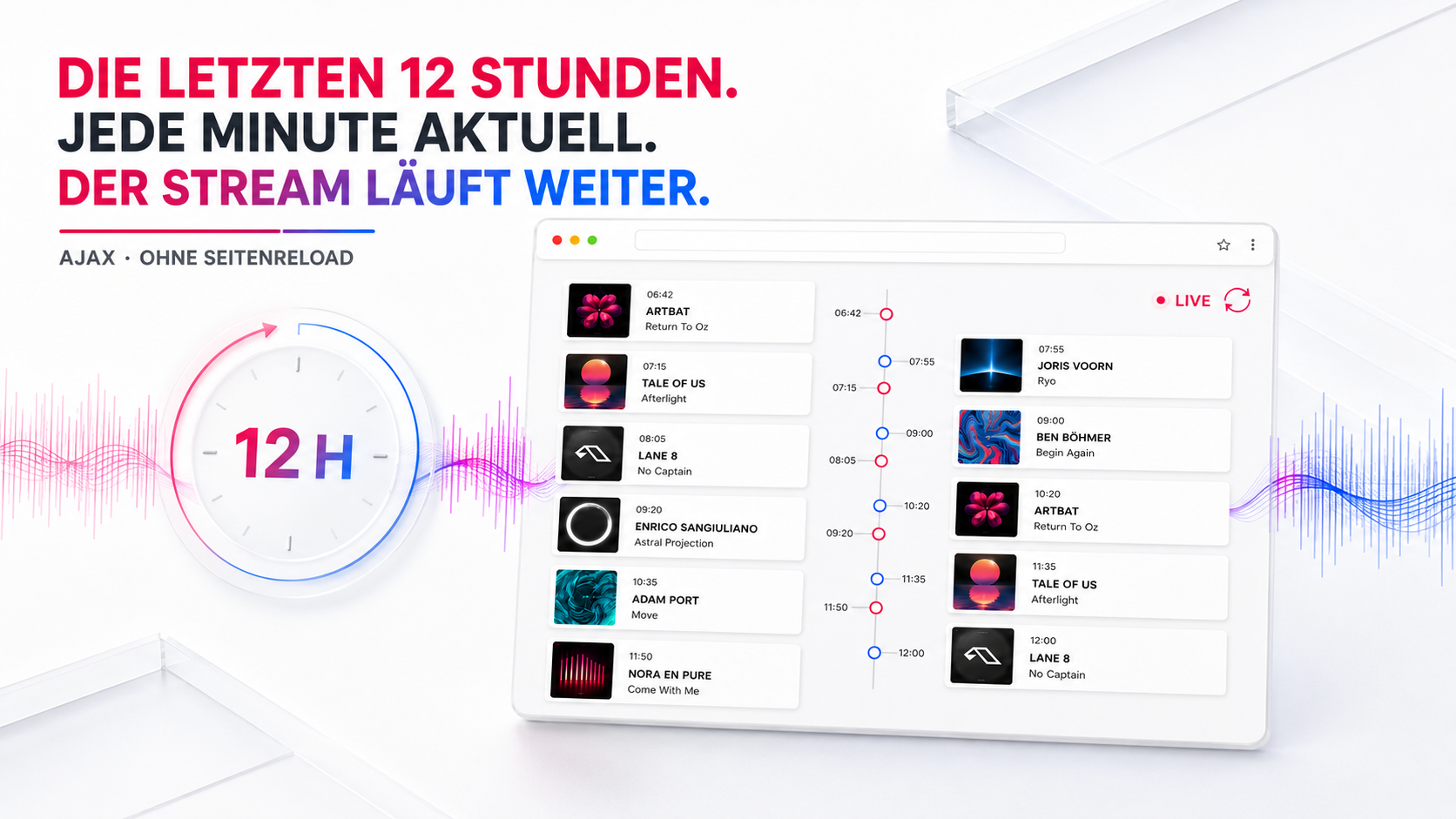 Shoutcast Track History